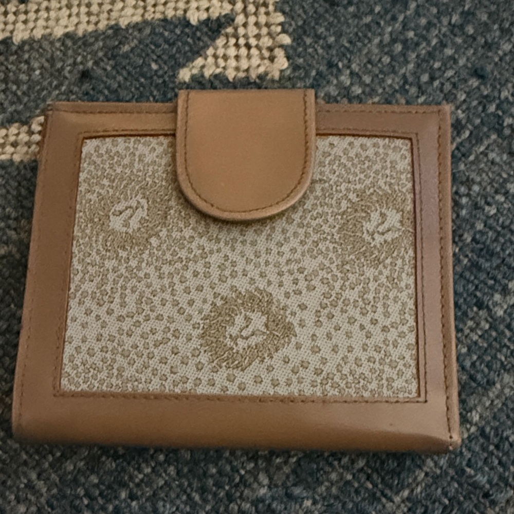 Vintage Anne Klein by St Thomas wallet